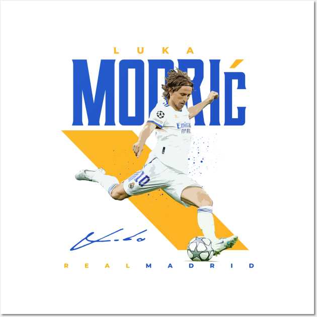 Luka Modric Wall Art by Juantamad